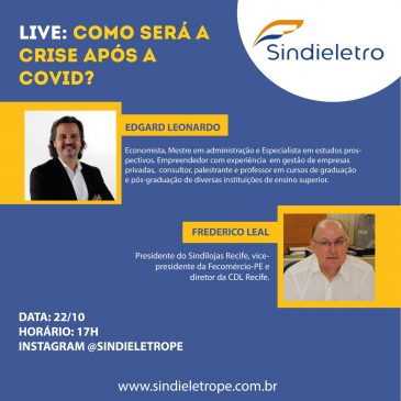 Live sobre Crise pós Covid