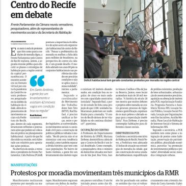 Discussão sobre habitação no Centro do Recife