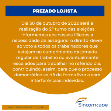 Direito-dever ao voto do trabalhador